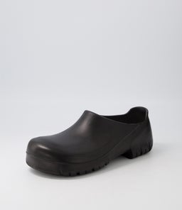 A 640 STEEL CAP M BK BLACK POLYURETHANE