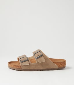 ARIZONA MEN'S DESERT VEGAN GREY TAUPE BIRKIBUC