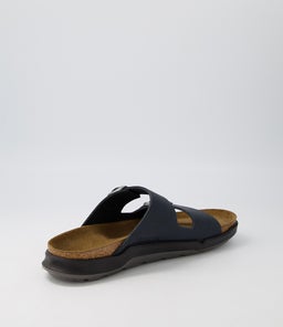 ARIZONA CROSS TOWN BK BLACK WAXY LEATHER