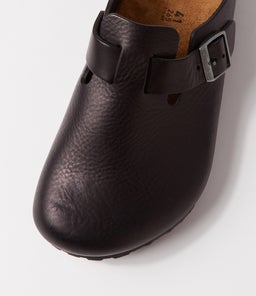 BOSTON VINTAGE BK BLACK LEATHER