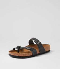 MAYARI OILED LEATHER BK BLACK OILED LEATHER
