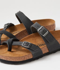 MAYARI OILED LEATHER BK BLACK OILED LEATHER