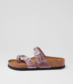 MAYARI OILED LEATHER BK LAVENDER OILED LEATHER