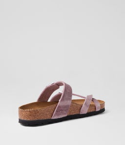 MAYARI OILED LEATHER BK LAVENDER OILED LEATHER
