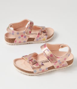 COLORADO KIDS JNR BK METALLIC DOTS COPPER BIRKOFLOR