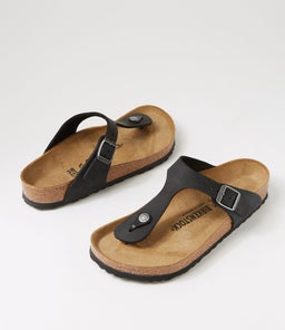 GIZEH OILED W BK BLACK OILED LEATHER