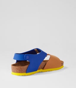 PALU KIDS JNR BK CARAMEL ULTRA BLUE BIRKOFLOR
