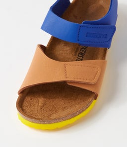 PALU KIDS JNR BK CARAMEL ULTRA BLUE BIRKOFLOR