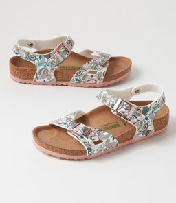 RIO KIDS VEGAN JNR BK BK LIGHT ROSE BIRKOFLOR