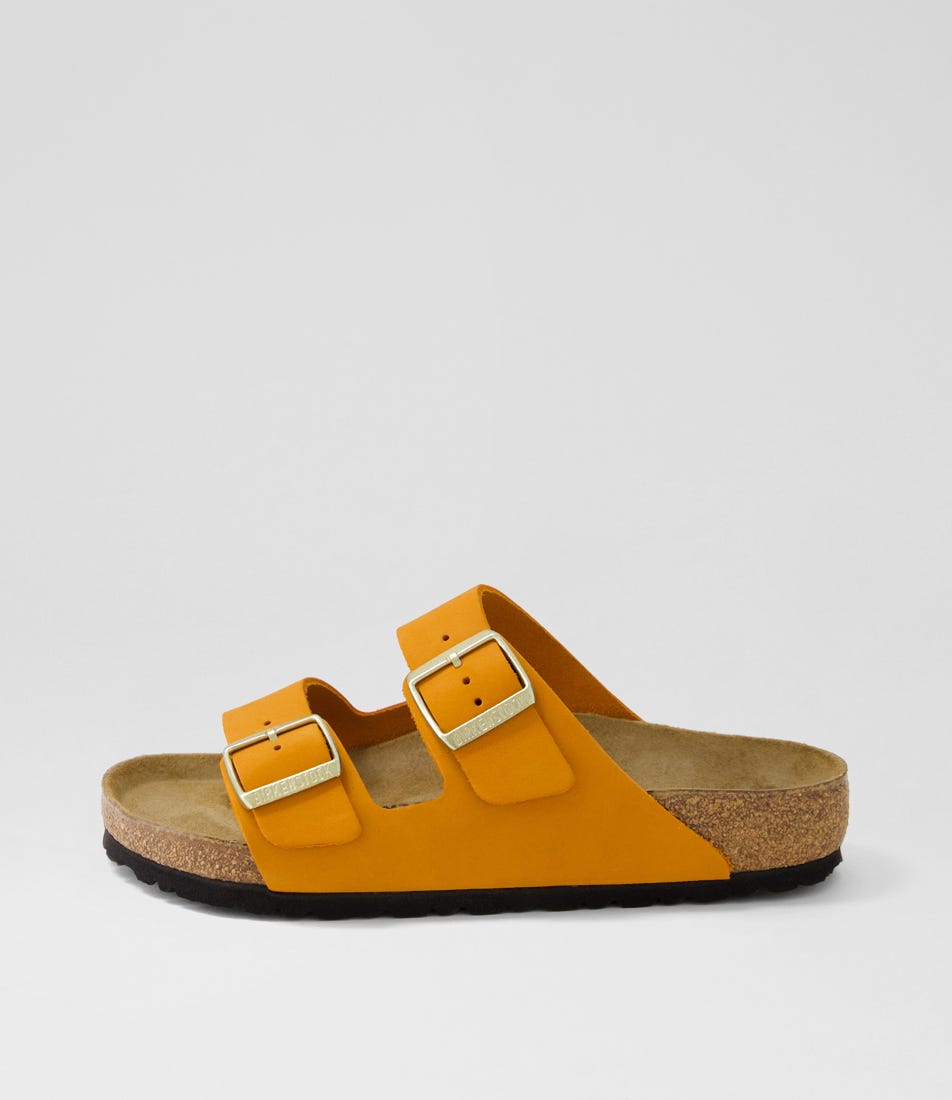 Arizona Soft Nubuck Burnt Orange Nubuck Slides Arizona Soft Nubuck Burnt Orange Nubuck Slides