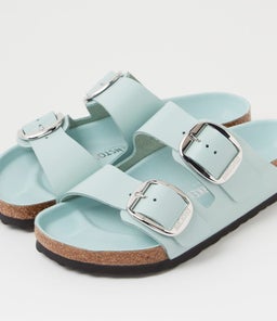 ARIZONA BIG BUCKLE HI SHINE BK SURF GREEN NATURAL PATENT LEATHER