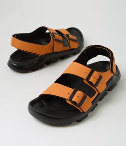 MOGAMI TERRA MEN'S BK BURNT ORANGE BIRKOFLOR
