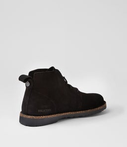 UPPSALA MID MEN'S BK BLACK SUEDE