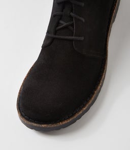 UPPSALA MID MEN'S BK BLACK SUEDE