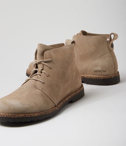 UPPSALA MID MEN'S BK TAUPE SUEDE