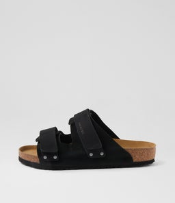 UJI MEN'S BK BLACK SUEDE NUBUCK