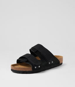 UJI MEN'S BK BLACK SUEDE NUBUCK