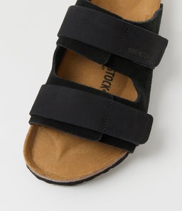UJI MEN'S BK BLACK SUEDE NUBUCK