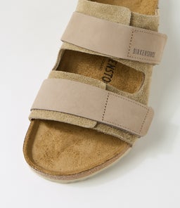 UJI MEN'S BK TAUPE SUEDE NUBUCK