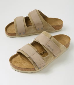 UJI MEN'S BK TAUPE SUEDE NUBUCK