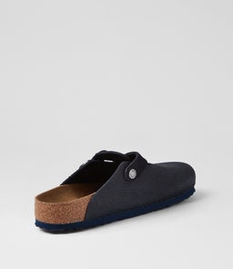 BOSTON MEN'S CORDUROY BK MIDNIGHT SUEDE