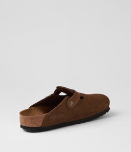 BOSTON MEN'S CORDUROY BK DK TEA SUEDE