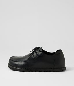 UTTI LACE MEN'S BK BLACK LEATHER