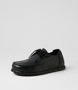 UTTI LACE MEN'S BK BLACK LEATHER