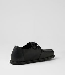 UTTI LACE MEN'S BK BLACK LEATHER