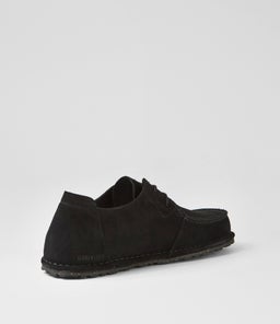 UTTI LACE MEN'S BK BLACK SUEDE