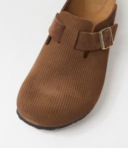 BOSTON CORDUROY BK DK TEA SUEDE