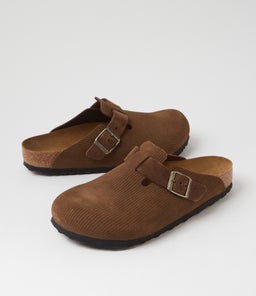 BOSTON CORDUROY BK DK TEA SUEDE