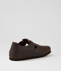 LONDON W BK HABANA OILED LEATHER