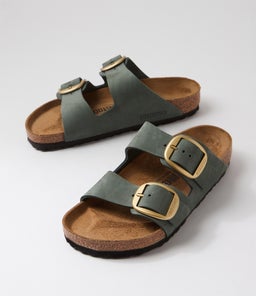 ARIZONA BIG BUCKLE NUBUCK BK THYME NUBUCK