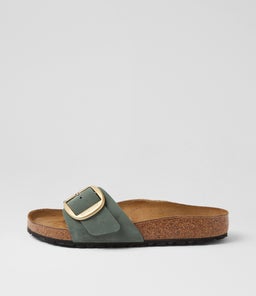 MADRID BIG BUCKLE NUBUCK BK THYME NUBUCK