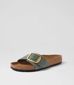 MADRID BIG BUCKLE NUBUCK BK THYME NUBUCK