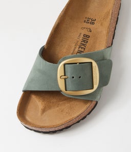 MADRID BIG BUCKLE NUBUCK BK THYME NUBUCK