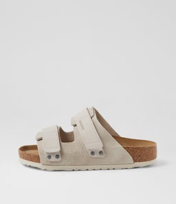 UJI BK ANTIQUE WHITE NUBUCK SUEDE