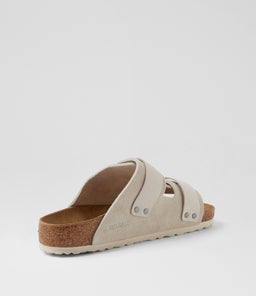UJI BK ANTIQUE WHITE NUBUCK SUEDE
