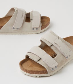 UJI BK ANTIQUE WHITE NUBUCK SUEDE