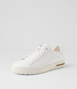 BEND LOW MEN'S BK WHITE SMOOTH LEATHER