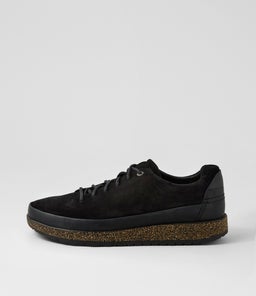 HONNEF LOW MEN'S BK BLACK SUEDE