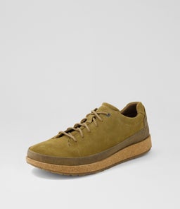 HONNEF LOW MEN'S BK TEA SUEDE