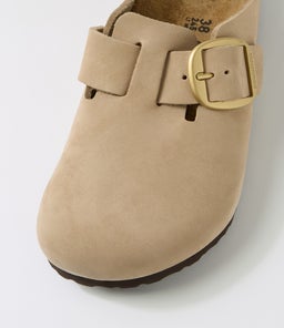 BOSTON BIG BUCKLE BK SANDCASTLE NUBUCK