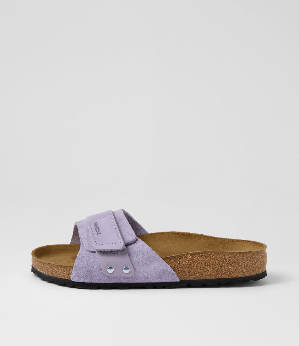 Oita Purple Fog Nubuck Suede Slides Oita Purple Fog Nubuck Suede Slides