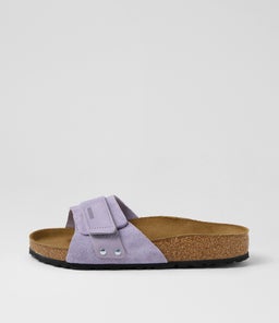 OITA BK PURPLE FOG NUBUCK SUEDE