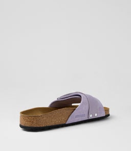OITA BK PURPLE FOG NUBUCK SUEDE