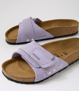 OITA BK PURPLE FOG NUBUCK SUEDE