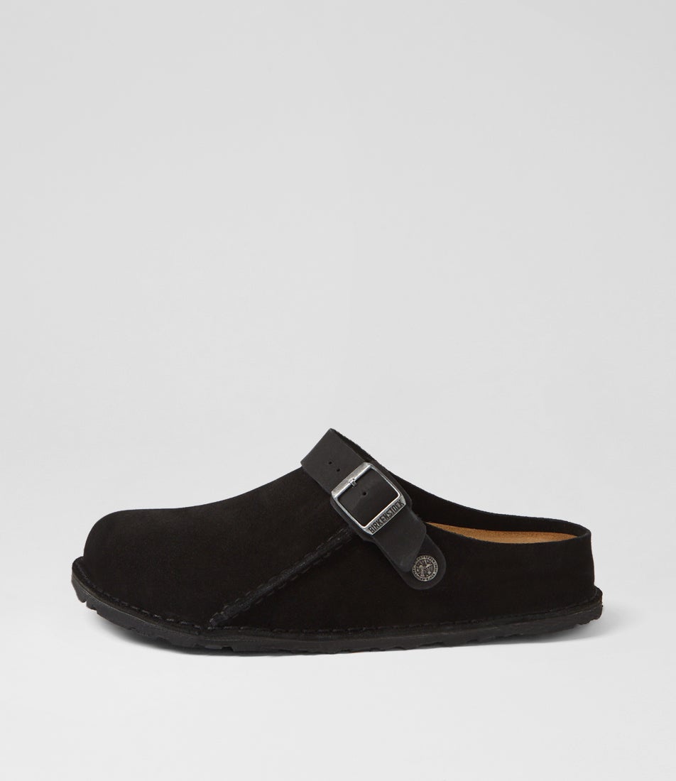 Lutry Black Suede Flat Shoes Lutry Black Suede Flat Shoes