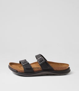 SIERRA BK BLACK OILED LEATHER